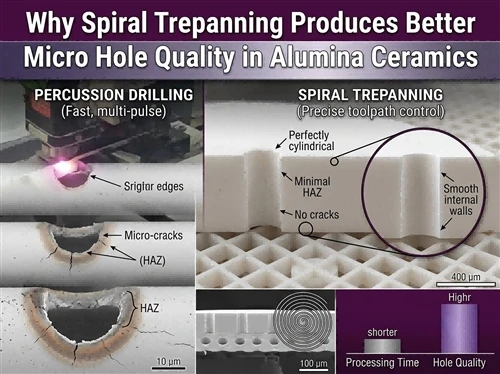 Neden Spiral Trepanning Alümina Seramiklerde Daha İyi Mikro Delik Kalitesi Üretiyor?